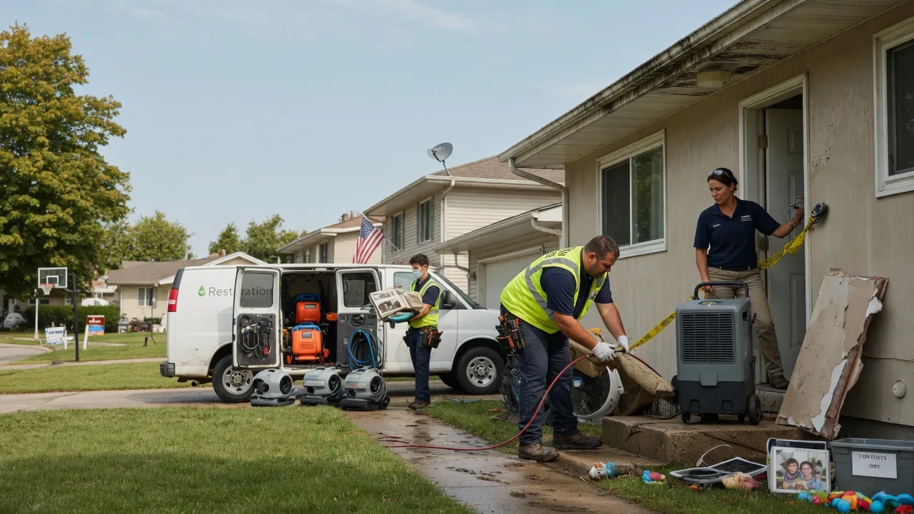 Water Damage Restoration in Deer Creek, OK near me